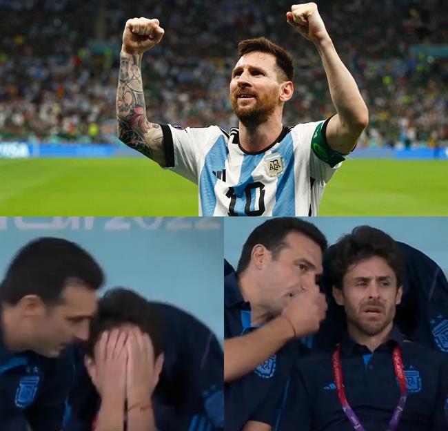 Thần tượng của Messi bật khóc trong chiến thắng của Argentina 1