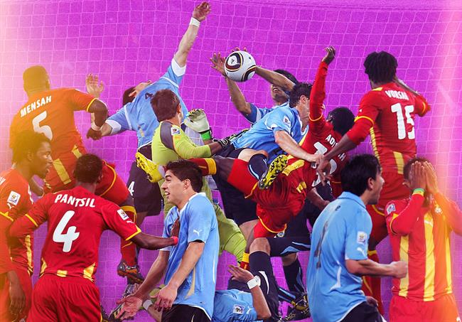 Nhìn lại Uruguay vs Ghana (World Cup 2010): Khi giấc mơ cả châu lục bị đánh bay bởi một đôi tay