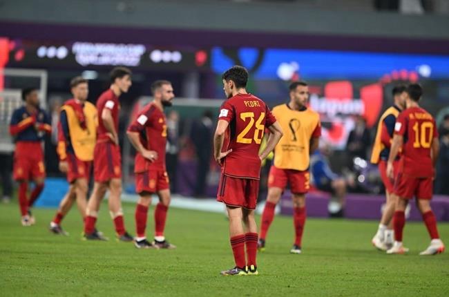 dT Tay Ban Nha thua 1-2 truoc Nhat Ban