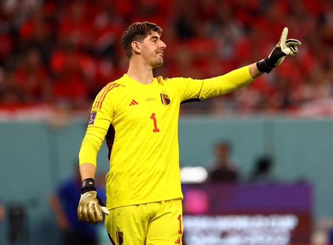 Thibaut Courtois va Bi dung buoc o vong bang WC 2022