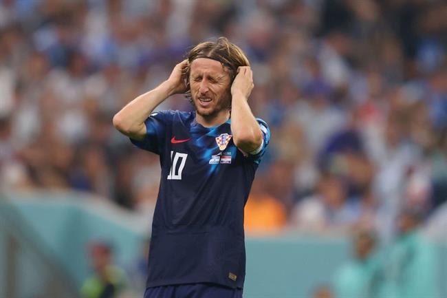 Nỗi buồn của Luka Modric trong ngày Croatia để thua Argentina