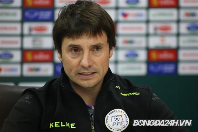 HLV Philippines quyết tạo bất ngờ cho thầy trò ông Shin Tae Yong