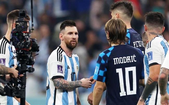 Modric chúc Messi vô địch World Cup