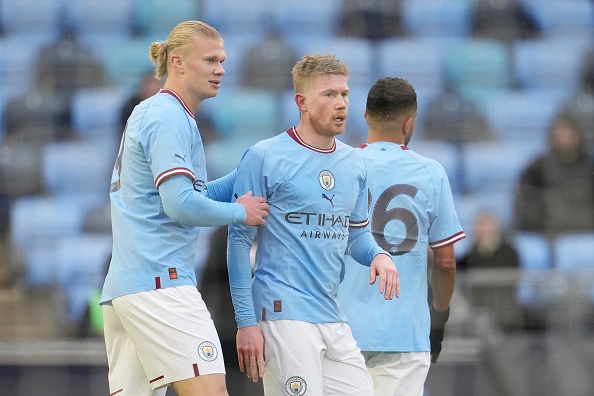 Haaland, De Bruyne đồng loạt nổ súng sau khi trở về Man City