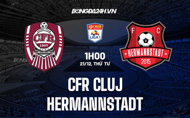 Nhận định soi kèo CFR Cluj vs Hermannstadt VĐQG Romania hôm nay