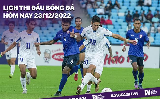 Lich thi dau bong da hom nay 23/12/2022
