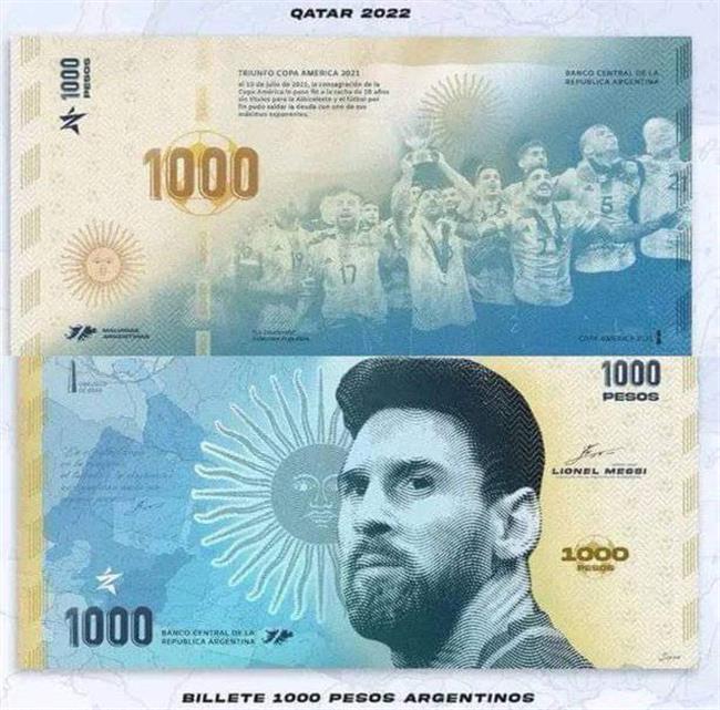 Thực hư việc Argentina in Messi lên tờ tiền 1