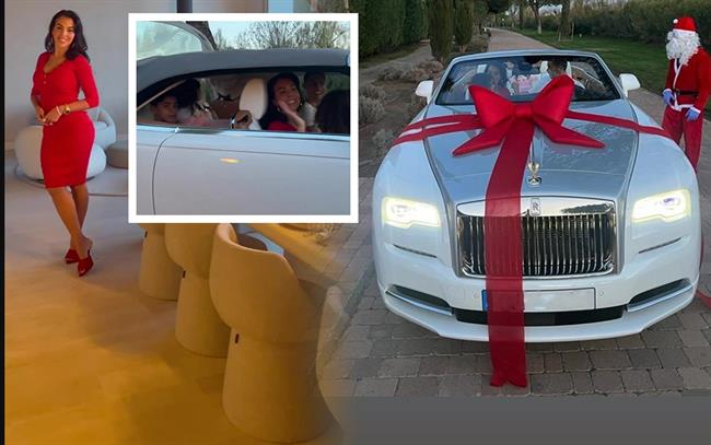 Cristiano Ronaldo nhận quà khủng từ Georgina Rodriguez 