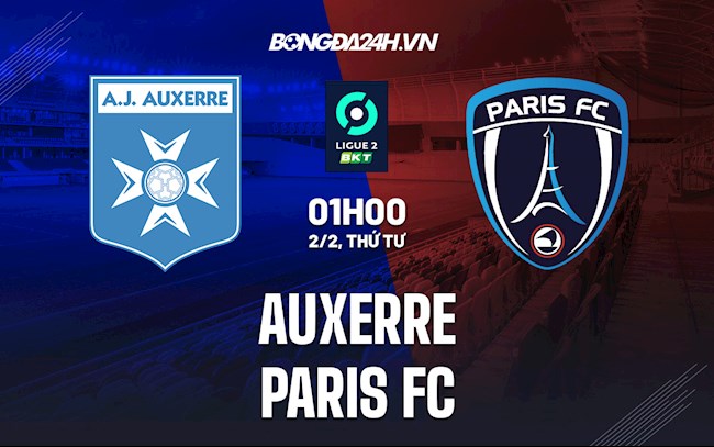 Soi kèo Auxerre vs Paris FC Hạng 2 Pháp 2021/22