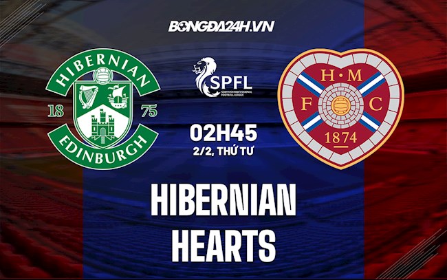 Nhận định,  Hibernian vs Hearts 2h45 ngày 2/2 (VĐQG Scotland 2021/22)