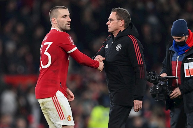 Luke Shaw: Không có chuyện MU bất mãn với Ralf Rangnick