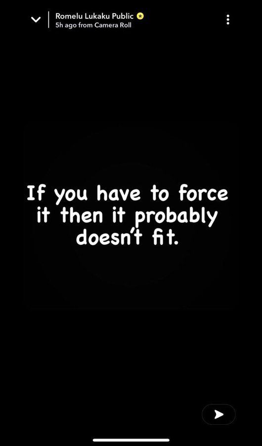 Thông điệp mới nhất của Lukaku Thông điệp mới nhất của Lukaku