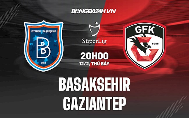 Soi kèo Basaksehir vs Gaziantep VĐQG Thổ Nhĩ Kỳ 2021/22