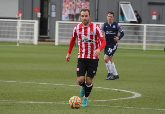 VIDEO: Christian Eriksen kiến tạo trong trận đầu tiên cho Brentford