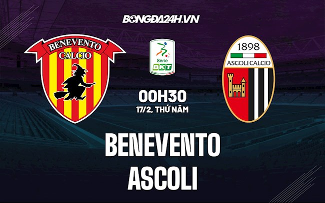 Soi kèo Benevento vs Ascoli Hạng 2 Italia 2021/22 Soi kèo Benevento vs Ascoli Hạng 2 Italia 2021/22