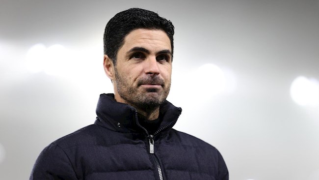 Arteta: Arsenal không nghĩ nhiều đến top 4