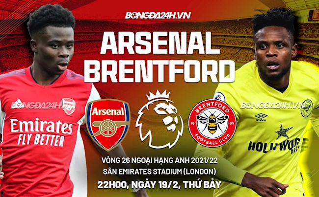 Đòi nợ thành công, Arsenal áp sát Top 4 Ngoại hạng Anh 2021/22 brentford đấu với arsenal