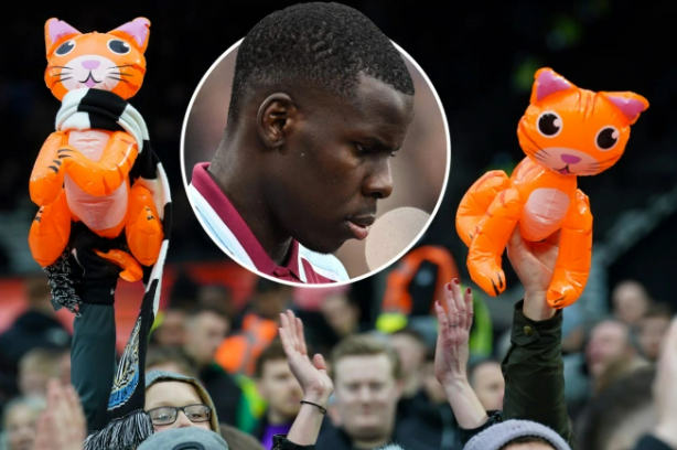 NHM Newcastle mang mèo vào sân chế nhạo Kurt Zouma