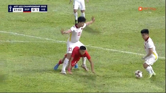 Lương Duy Cương U23 Việt Nam