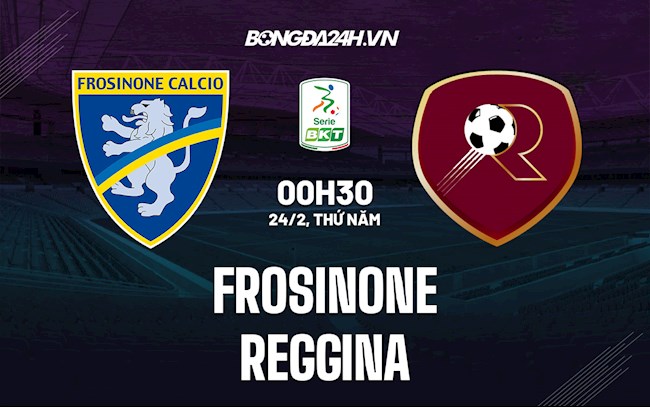 Nhận định, dự đoán Frosinone vs Reggina 00h30 ngày 24/2 (Hạng 2 Italia 2021/22/22)