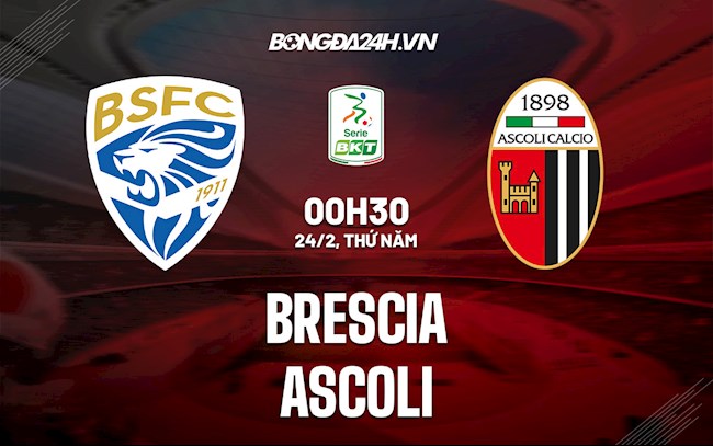 Soi kèo Brescia vs Ascoli Hạng 2 Italia