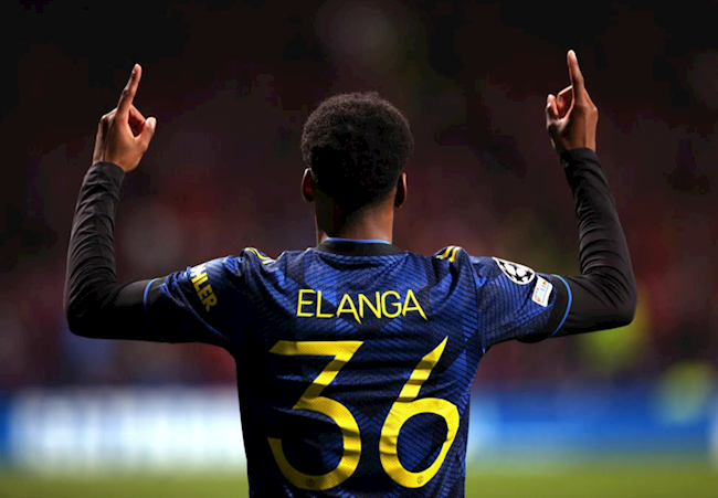 Anthony Elangagỡ hòa 1-1 cho MU trước Atletico