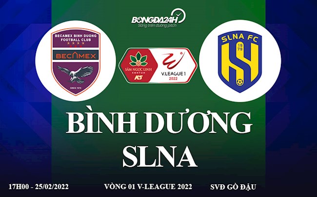 Link xem trực tiếp bóng đá Bình Dương vs SLNA V.League 2022 trên ON Sports News