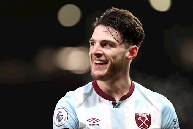 MU tăng giá mua Declan Rice