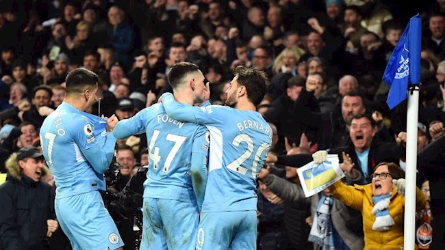 Man City đánh bại Everton 1-0