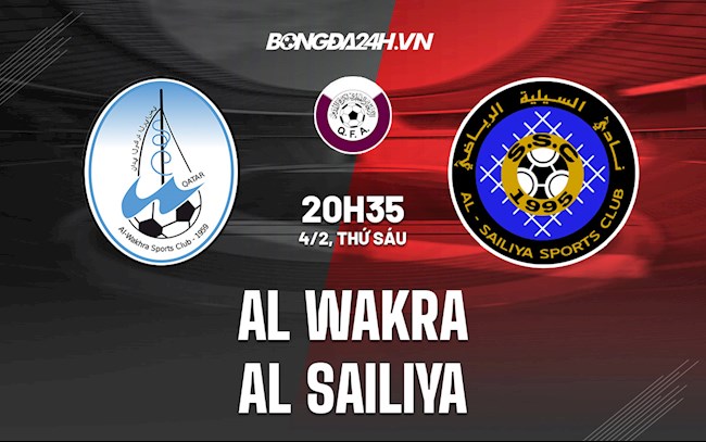 Soi kèo Al-Wakra vs Al-Sailiya VĐQG Qatar 2021/22 Soi kèo Al-Wakra vs Al-Sailiya VĐQG Qatar 2021/22