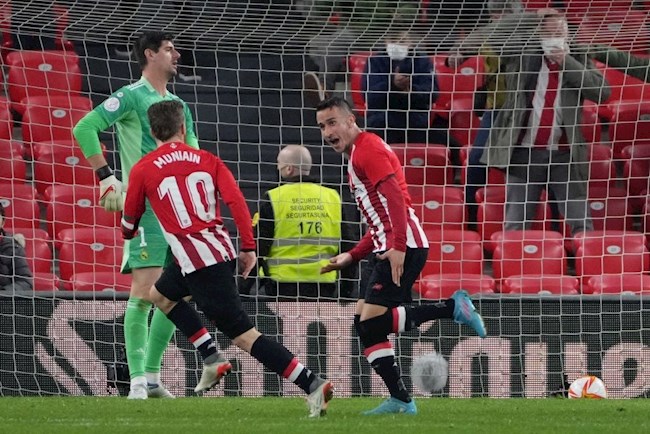 Bị Bilbao "đòi nợ", Real Madrid ngậm ngùi chia tay Cúp nhà vua TBN