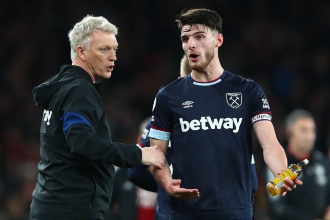 David Moyes nói về Declan Rice