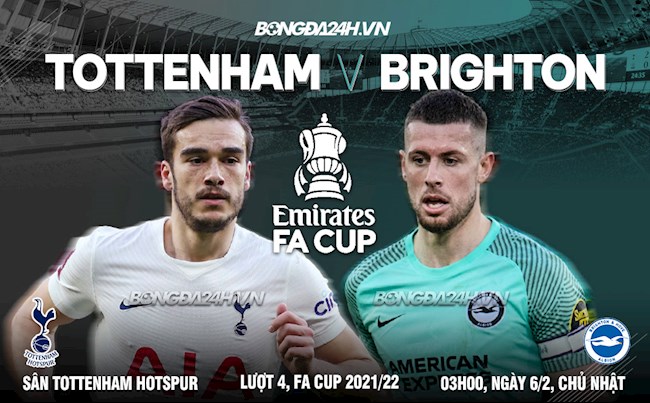 Nhận định Tottenham vs Brighton (3h00 ngày 6/2): Bất ngờ tiếp theo?