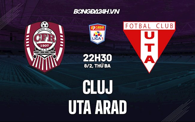 Nhận định bóng đá Cluj vs UTA Arad