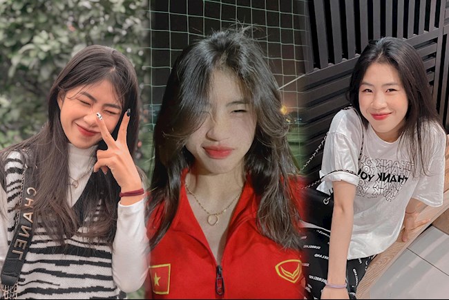 Loạt ảnh đời thường xinh đẹp hút hồn của tiền vệ Thanh Nhã