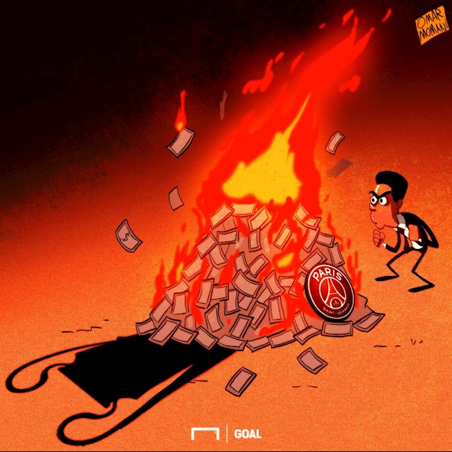 Ảnh chế Real vs PSG