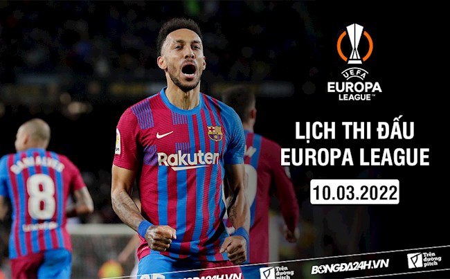 Lịch thi đấu Europa League hôm nay 103 - LTD Cúp C2 202122 hình ảnh