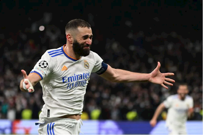 Karim Benzema lập hat-trick trước PSG Karim Benzema lập hat-trick trước PSG
