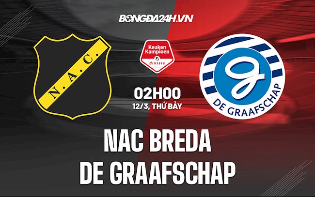 Nhận định NAC Breda vs De Graafschap 2h00 ngày 12/3 (Hạng 2 Hà Lan 2021/22)