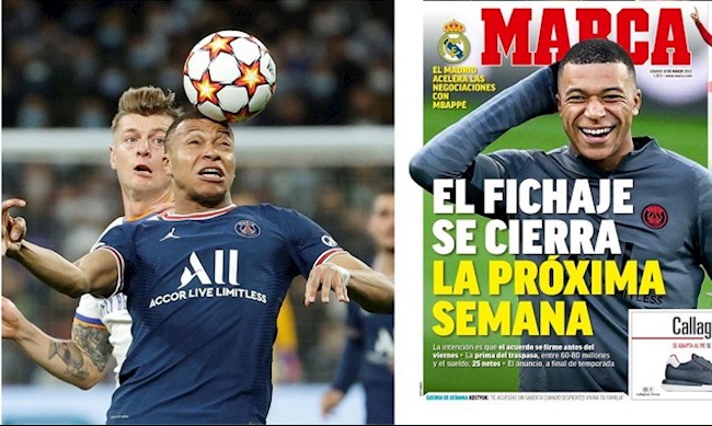 Real Madrid ký hợp đồng với Kylian Mbappe vào tuần tới Real Madrid ký hợp đồng với Kylian Mbappe vào tuần tới