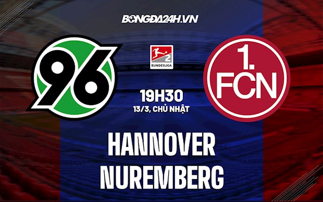 Soi kèo Hannover vs Nuremberg 19h30 Hạng 2 Đức 2021/22