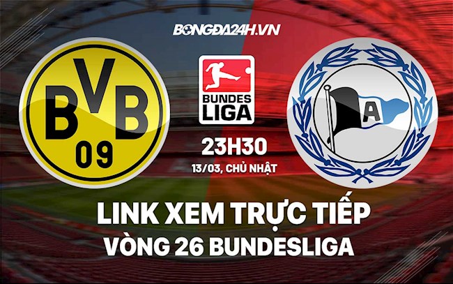 Link xem trực tiếp Dortmund vs Bielefeld (13/3/2022)
