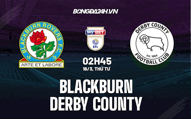 Blackburn vs Derby County