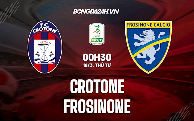 Soi kèo Crotone vs Frosinone Hạng 2 Italia 2021/22