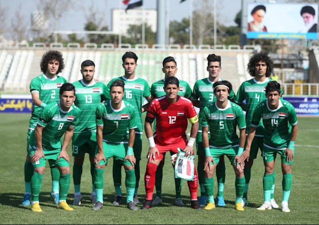 U23 Iraq tập cả ngày đêm để chờ đấu Việt Nam hình ảnh