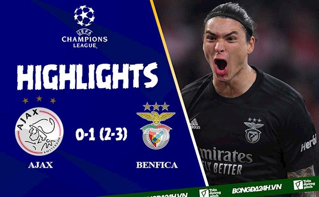 Video tổng hợp: Ajax vs Benfica kết quả Cúp C1 2022 hôm nay
