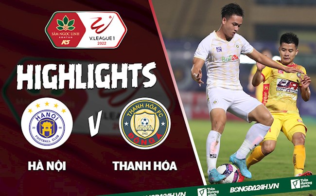 Video Hà Nội vs Thanh Hóa V-League 2022: Quang Hải tỏa sáng