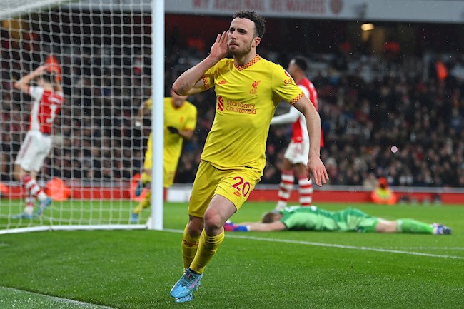 Jota mở tỷ số cho Liverpool