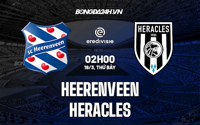 Nhận định Heerenveen vs Heracles 2h00 ngày 19/3 (VĐQG Hà Lan 2021/22)