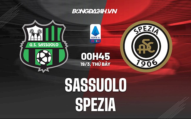 Sassuolo vs Spezia